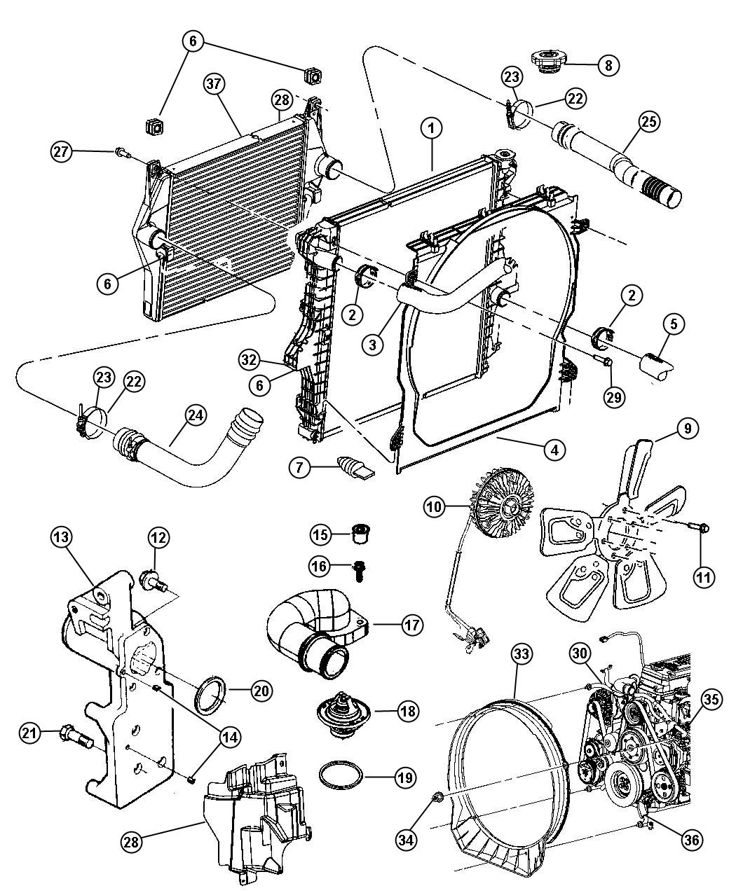 Dodge Ram Parts Diagram