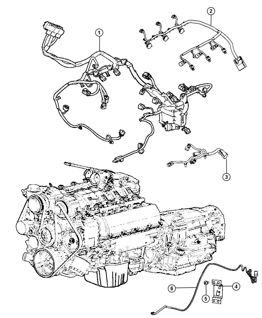 2015 Ram ProMaster 3500 C A LR 159 EXT Wiring Injector After 07 19 10