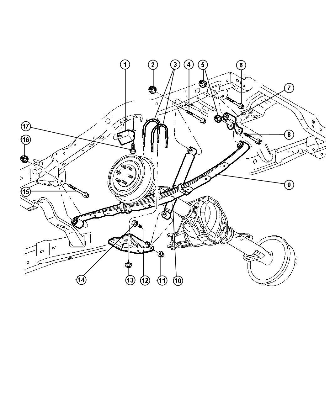 Dodge Durango Shackle. Spring. Suspension, rear, mopar, leaf, absorber ...