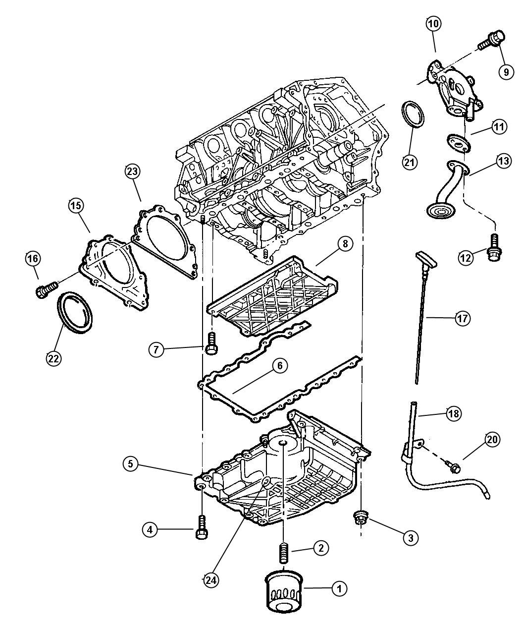 Chrysler 3.3 V6 Engine Diagram