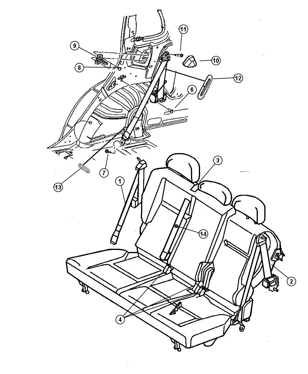 chrysler-pt-cruiser-seat-belt-rear-outer-right-dv-trim