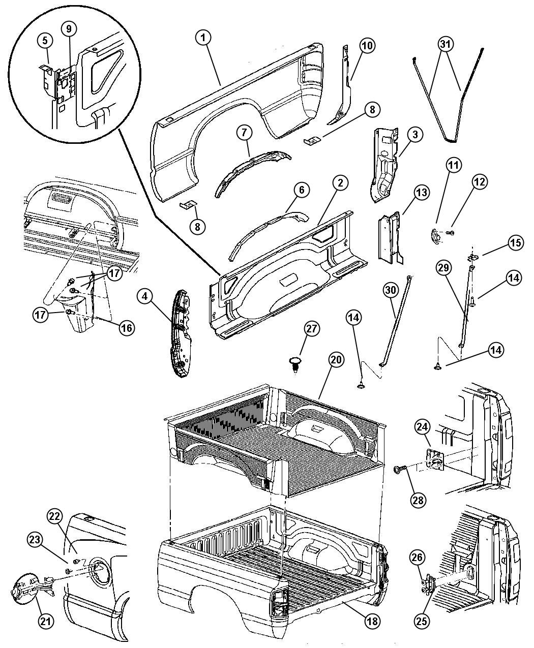 dodge-ram-3500-panel-wheelhouse-left-pickup-box-dual-55276185aa