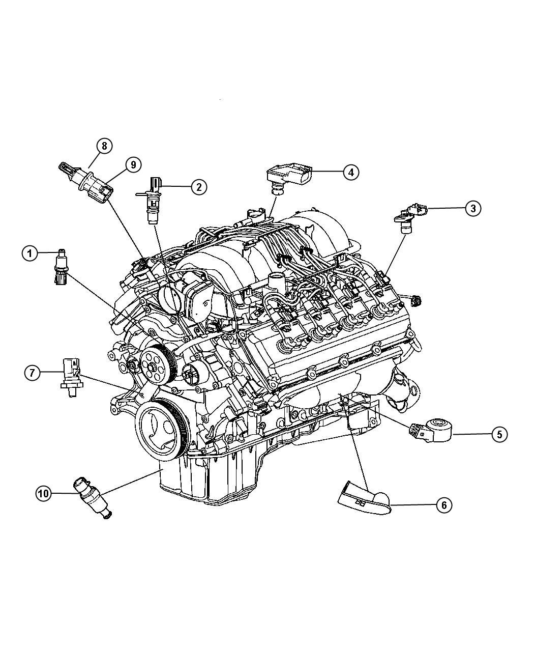 Dodge Challenger Sensor. Map - 68199324AB | Chrysler Jeep Dodge City