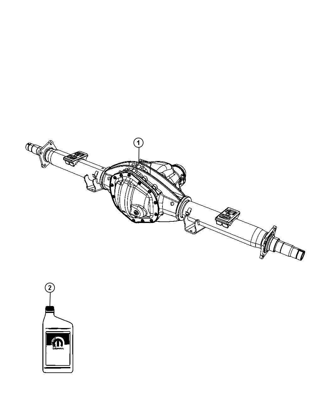 Dodge Ram 3500 Axle Service Rear 410 Axle Ratio Conventional