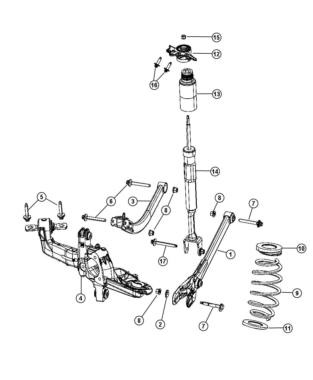 Dodge Dart Bolt. Suspension, rear, mopar, cradle 06510298AA