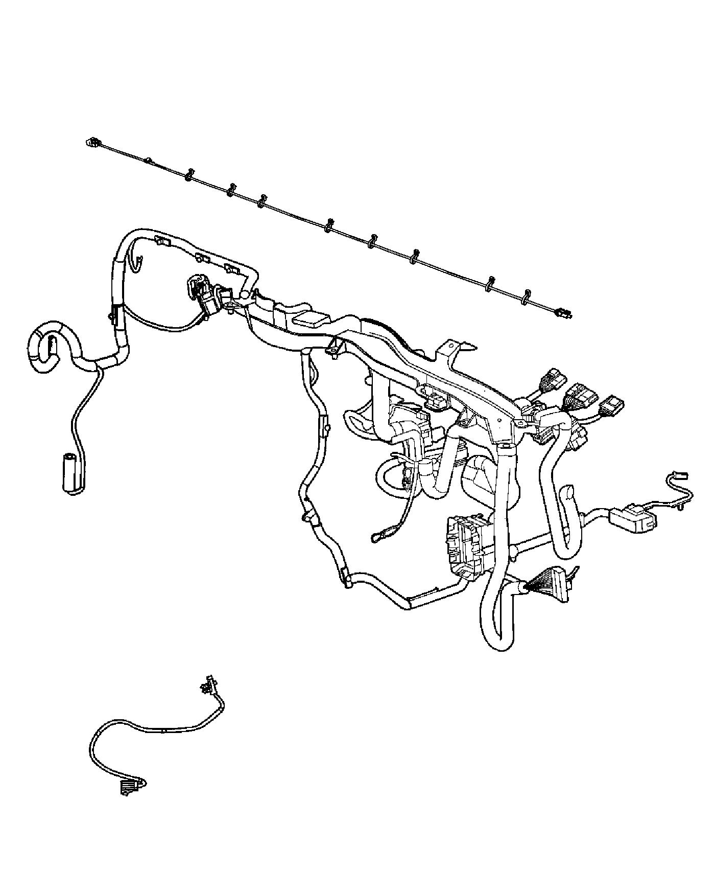 Jeep Compass Wiring. Instrument panel. [[[autostick (r) automatic