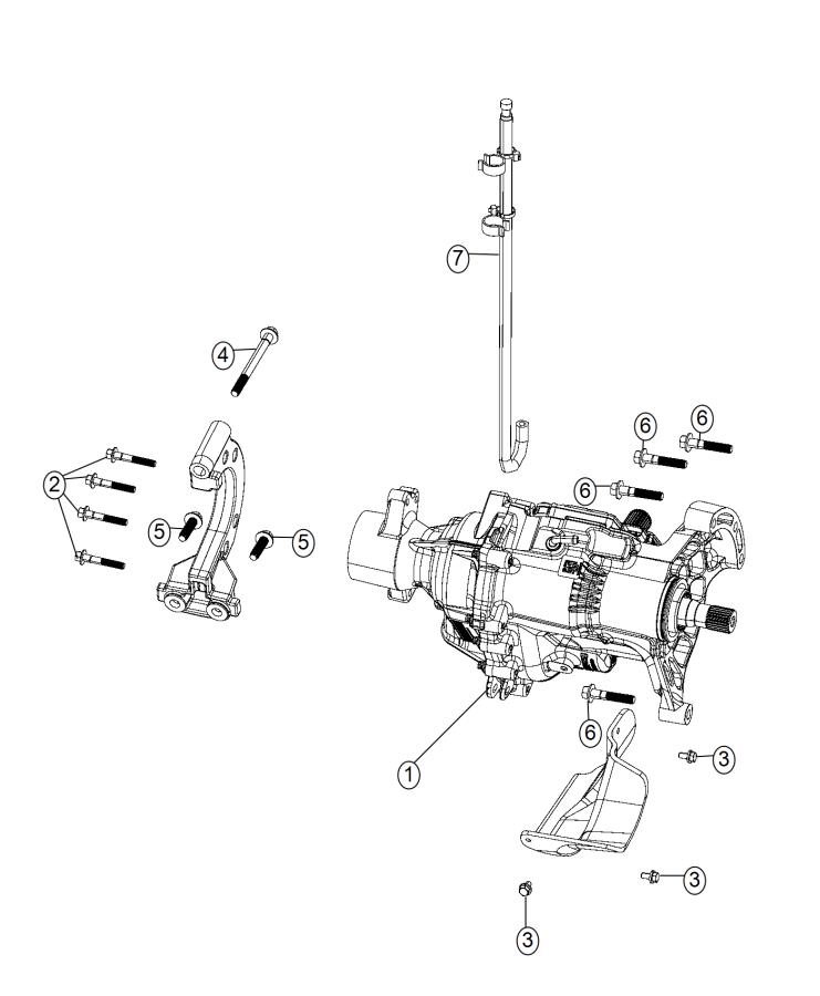 68307402AI - FCA Power transfer unit. Drive, awd, active | Chrysler ...