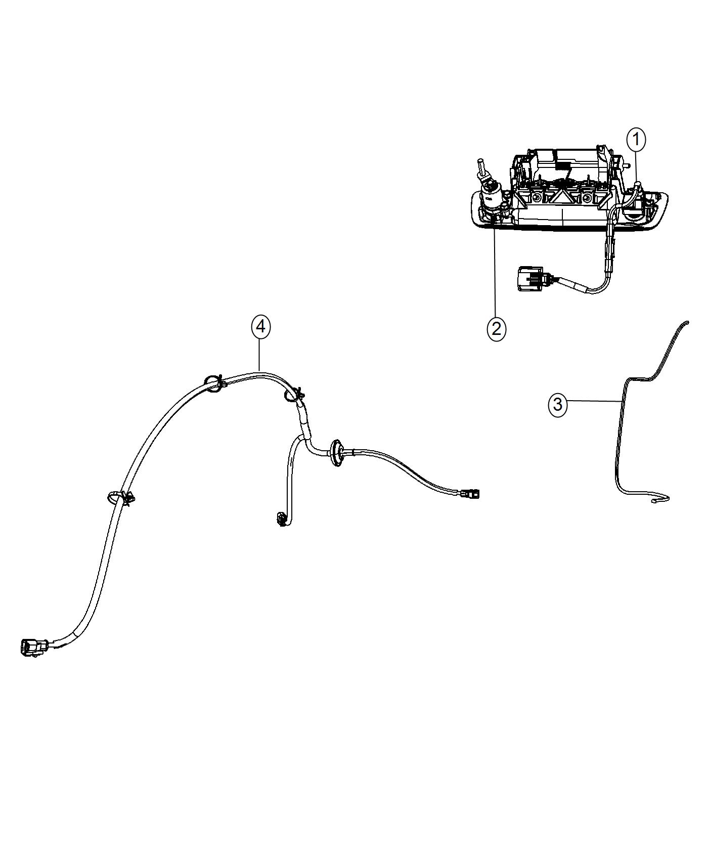 Ram 3500 Wiring. Jumper. Camera. [parkview(tm) rear back-up camera] and