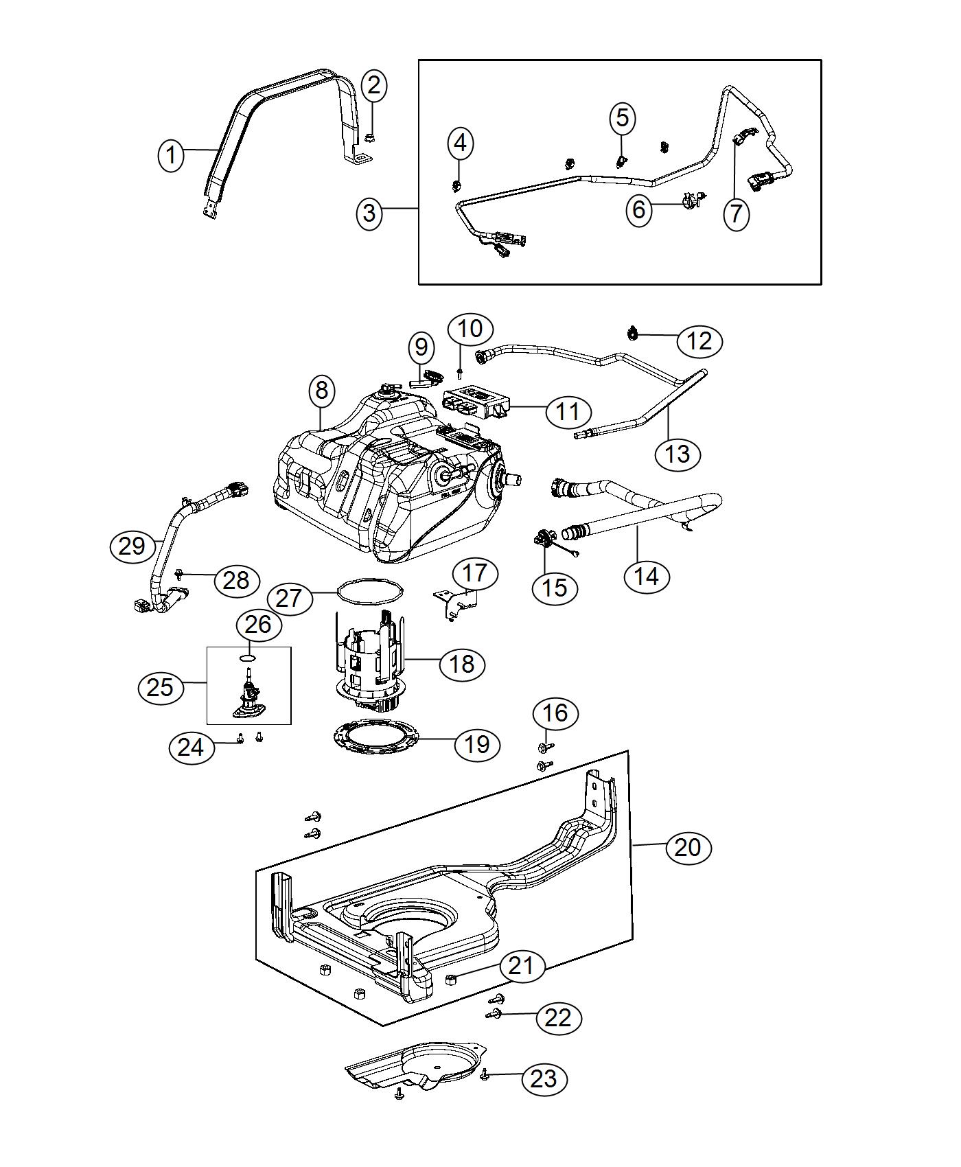 ram 2500 Module. Diesel exhaust fluid. [selective catalytic reduction ...