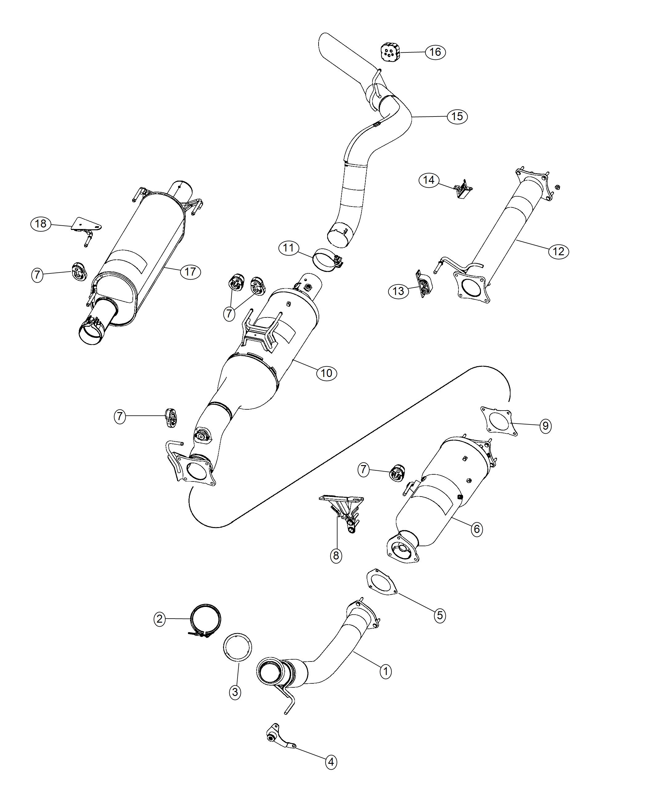 Ram 3500 Filter assy. Diesel particulate. [50 state emissions], [auto