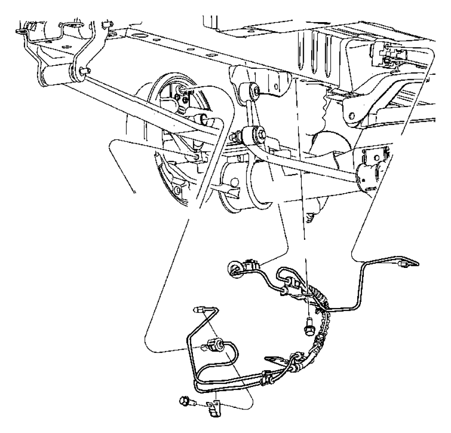 Chrysler Town & Country Hose. Brake. Right, right rear. [brakes - power front disc/rear drum 2000 Chrysler Town And Country Brake Line Diagram