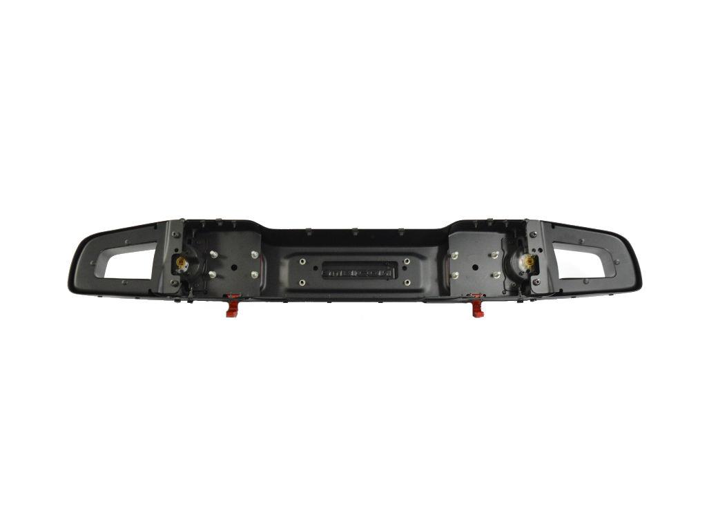Jeep Wrangler Complete front bumper assembly. Includes tow hooks and